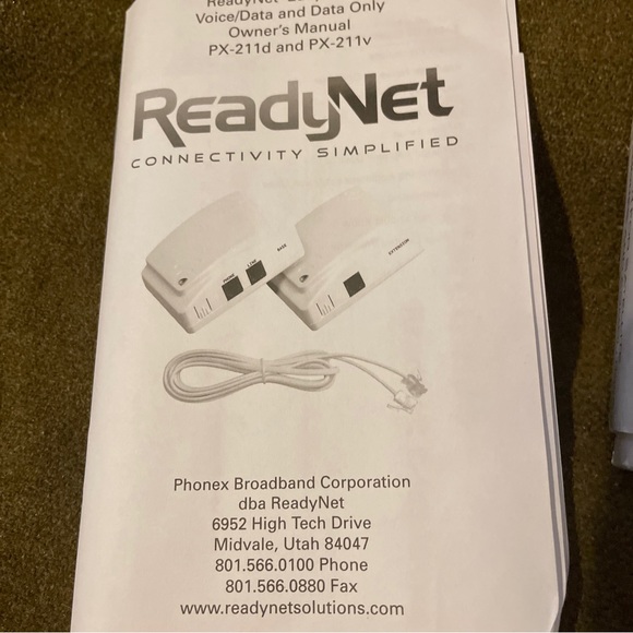 EASYJACK ReadyNet Phone Jack for Electrical Outlets NEW NOS 150171 - Picture 6 of 9